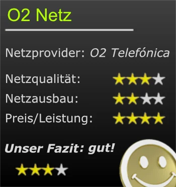 Bewertung O2-Netz